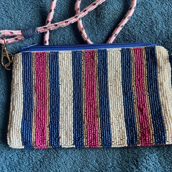 Beaded Western-Themed Clutch with Strap by Ink & Alloy - Picture 2 of 5